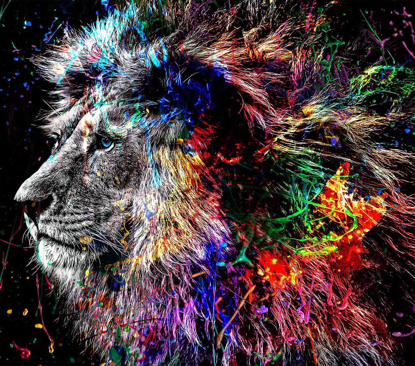 Artistic Art Lion Hot Cold Beverage 20oz Tumbler