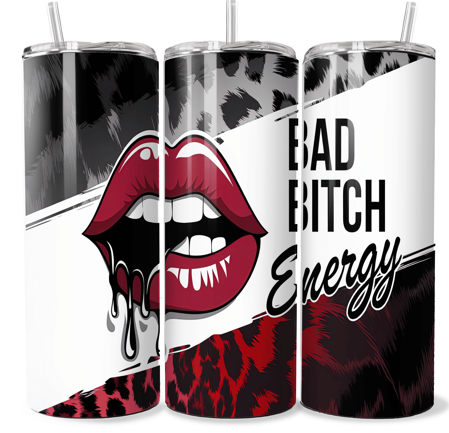Bad Bitch Energy Hot Cold 20oz Tumbler