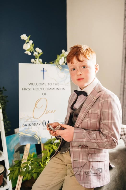 Boys Personalised Welcome Sign Holy Communion