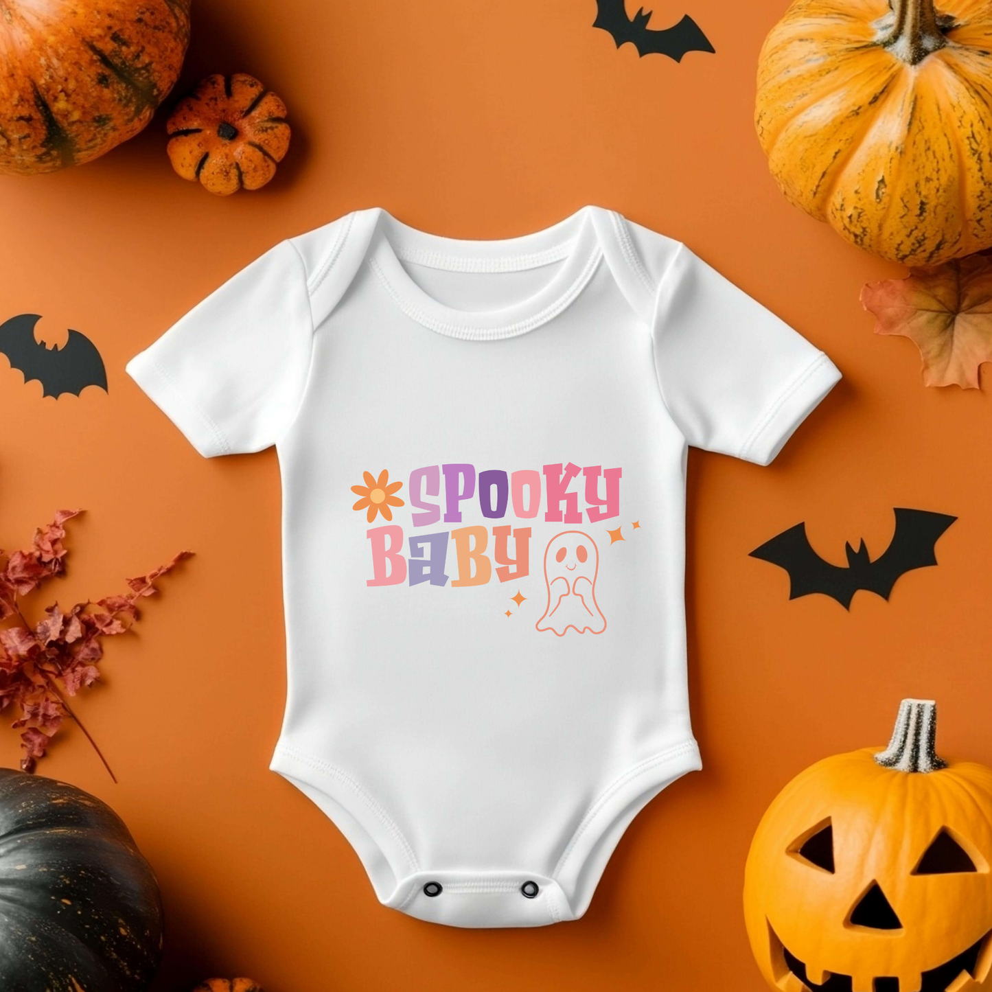 Spooky Baby Halloween Baby Vest