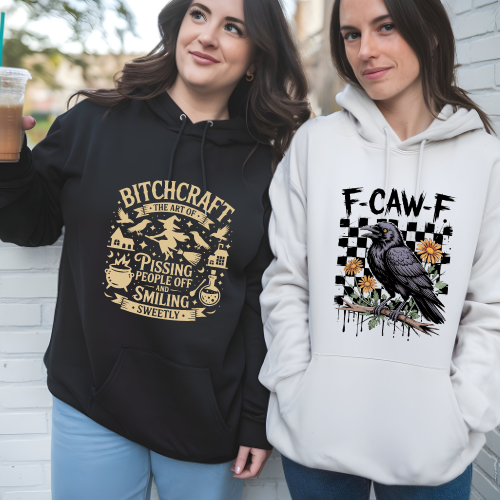 Ladies Halloween Adult Hoodies - F-CAW-F