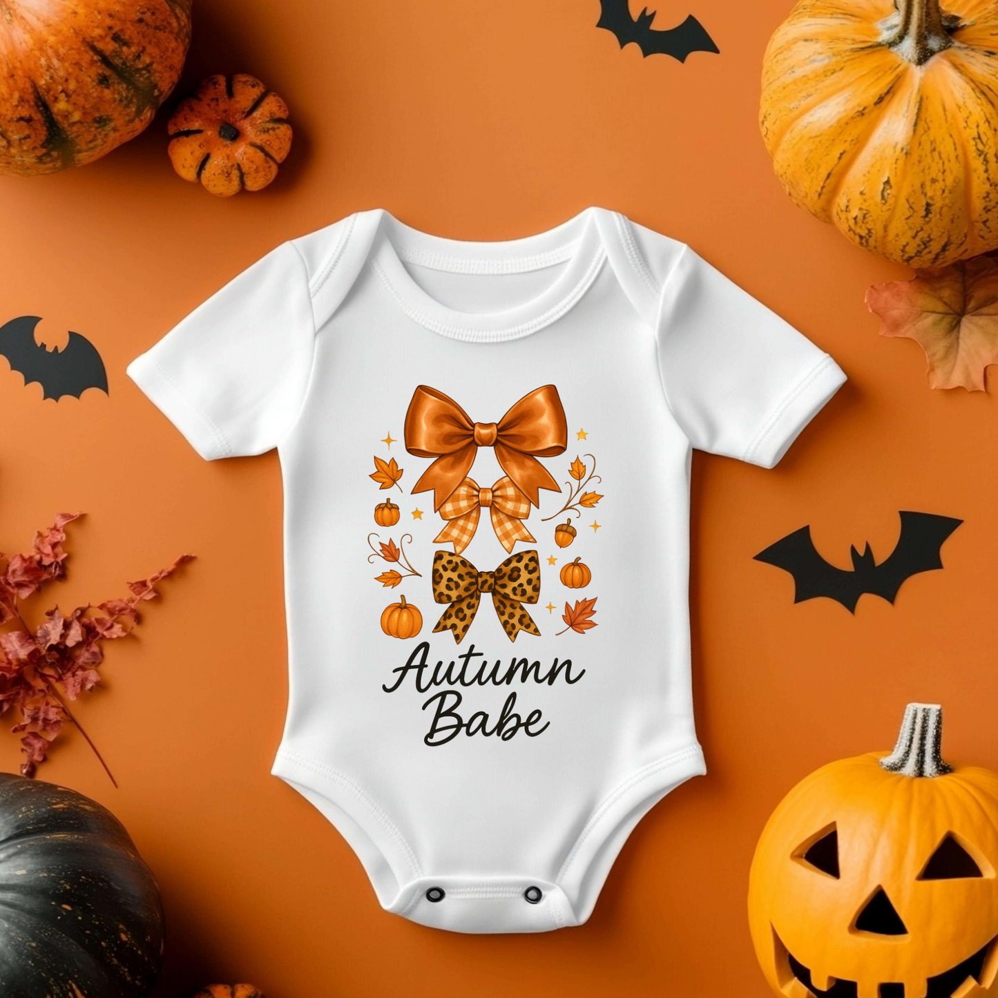 Halloween Autumn Babe Ghost Baby Vest