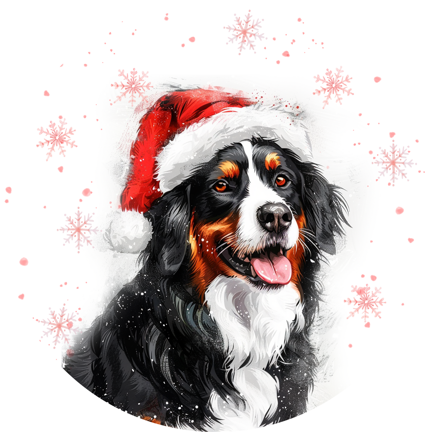 Barnese Dog Christmas Bauble