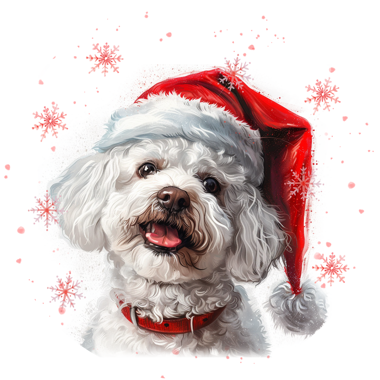 Bichon Frise Dog Christmas Bauble