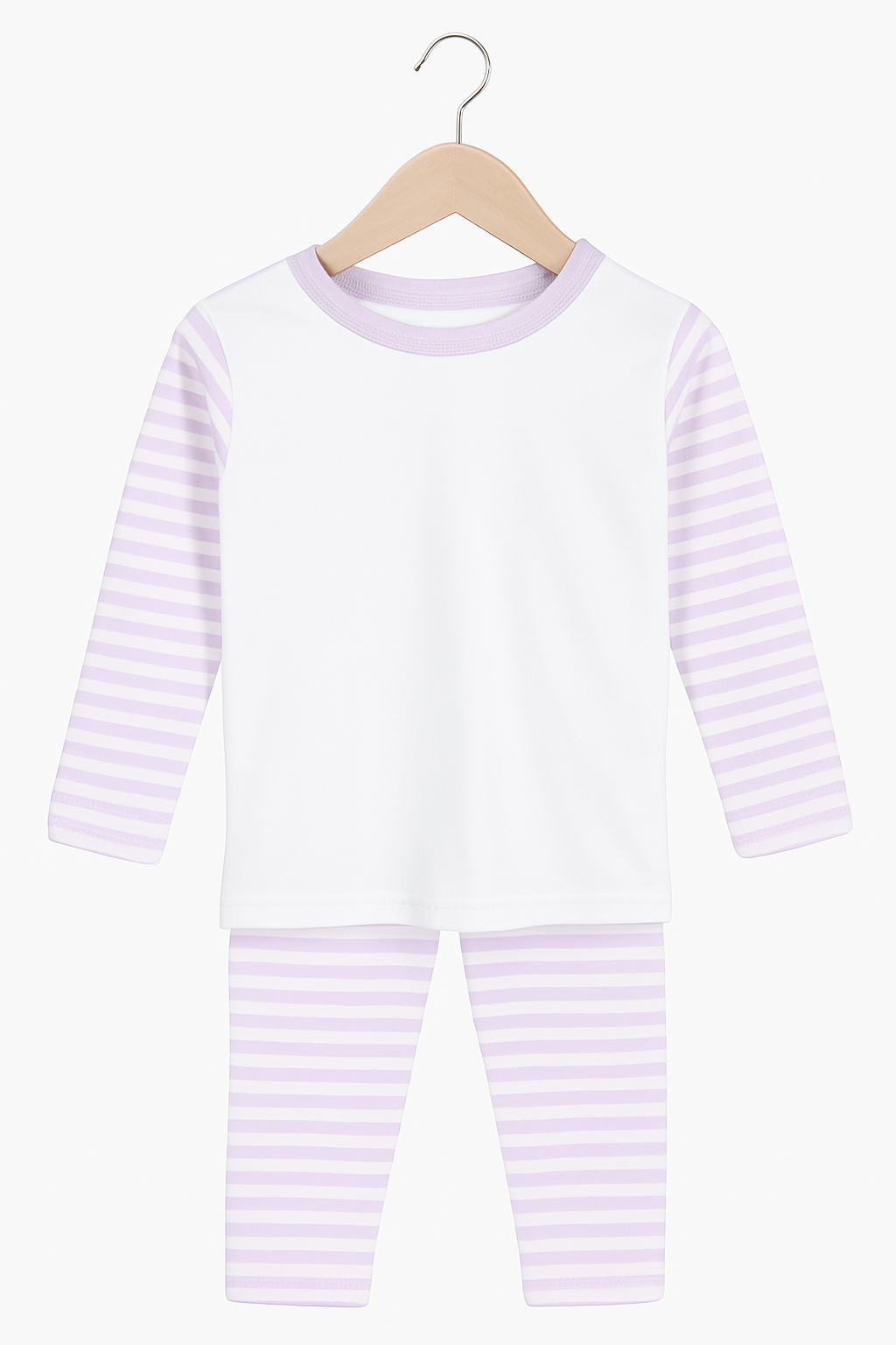 Personalised Lilac Kids PJs