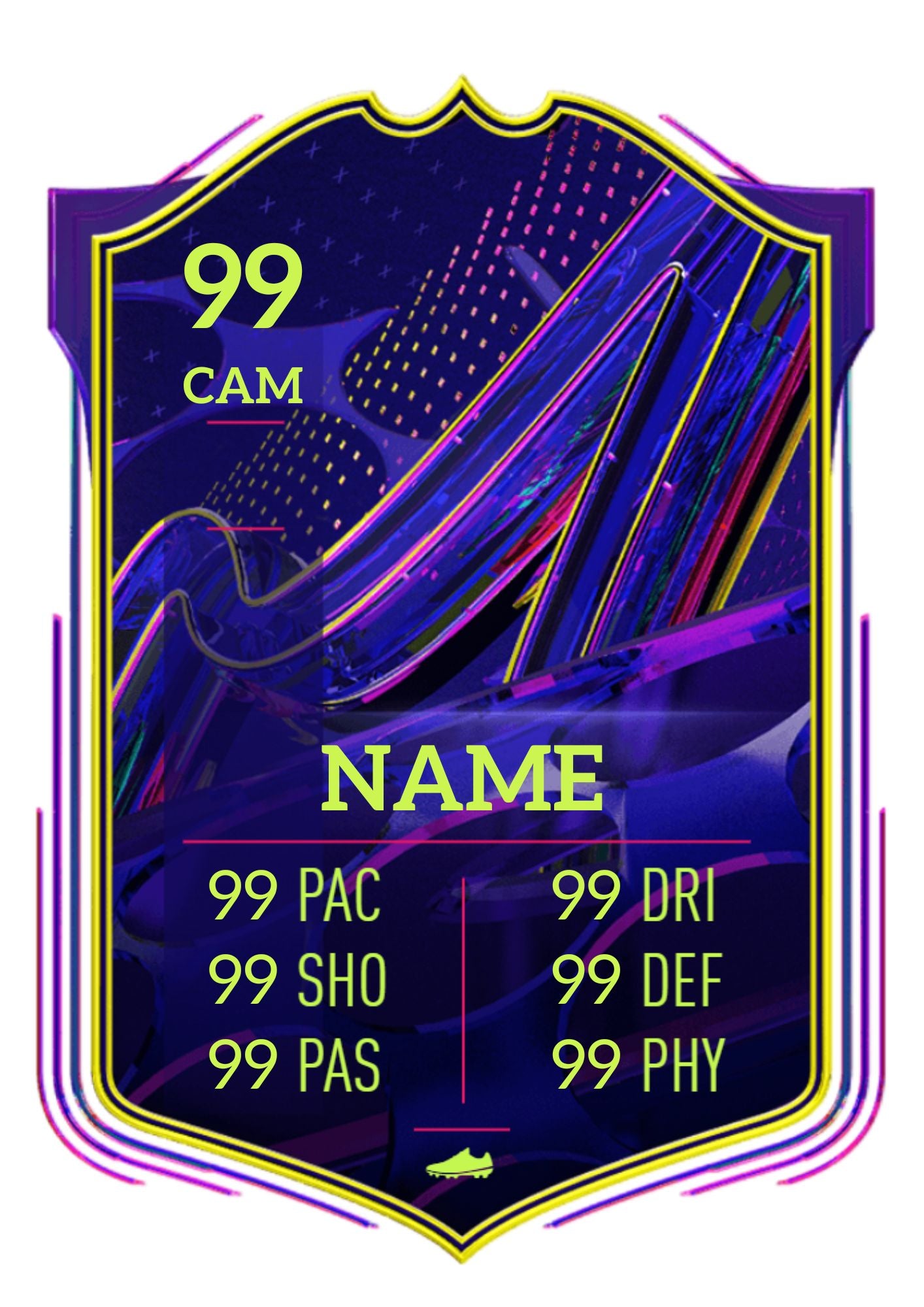 FIFA Ultimate Team Personalised Football Crest - 11 Designs