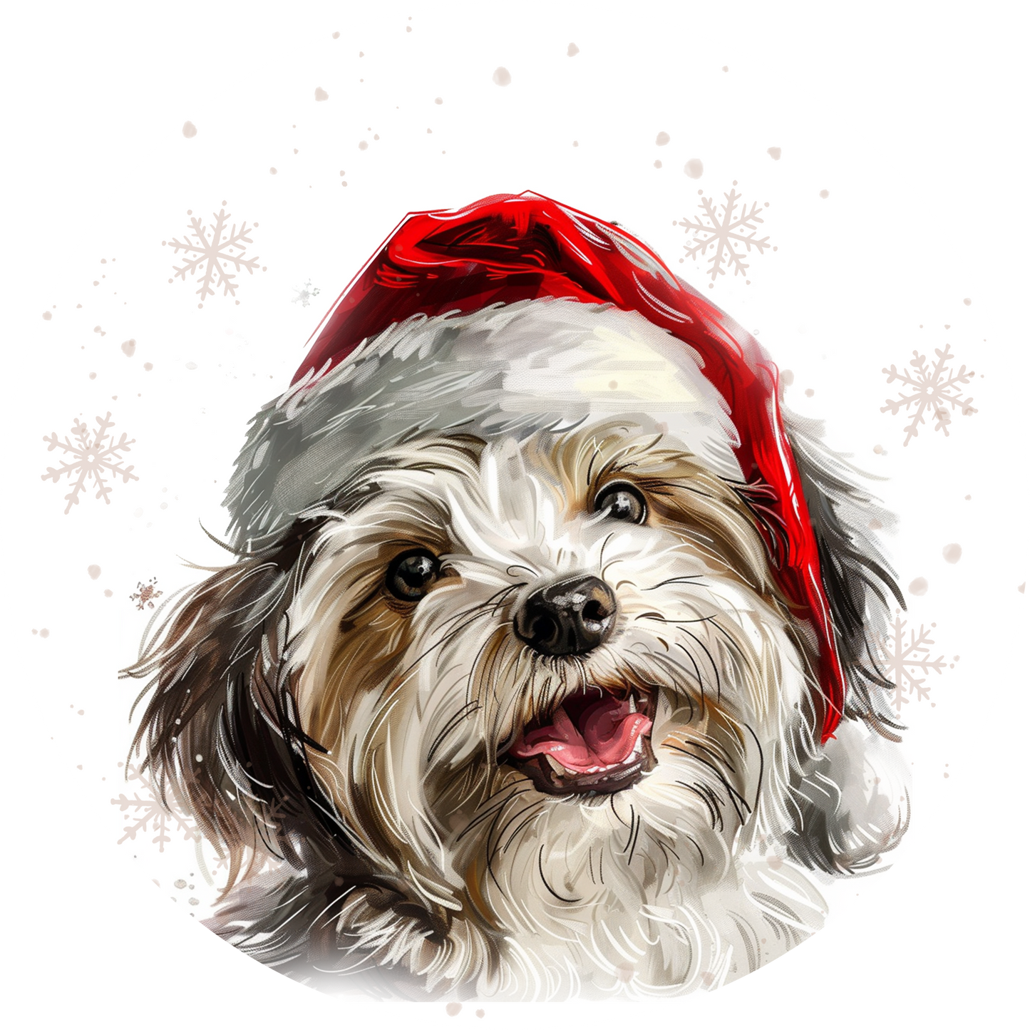 Havanese Dog Christmas Bauble