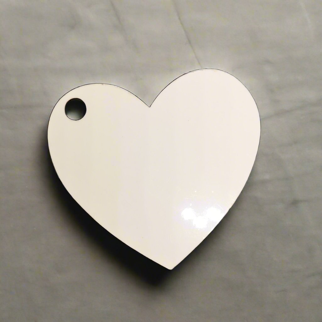 Personalised Heart Shaped Key Ring Gift