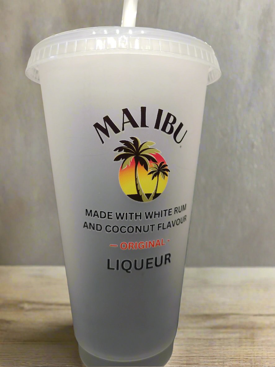 Malibu Tropical Drinks Cold Cup