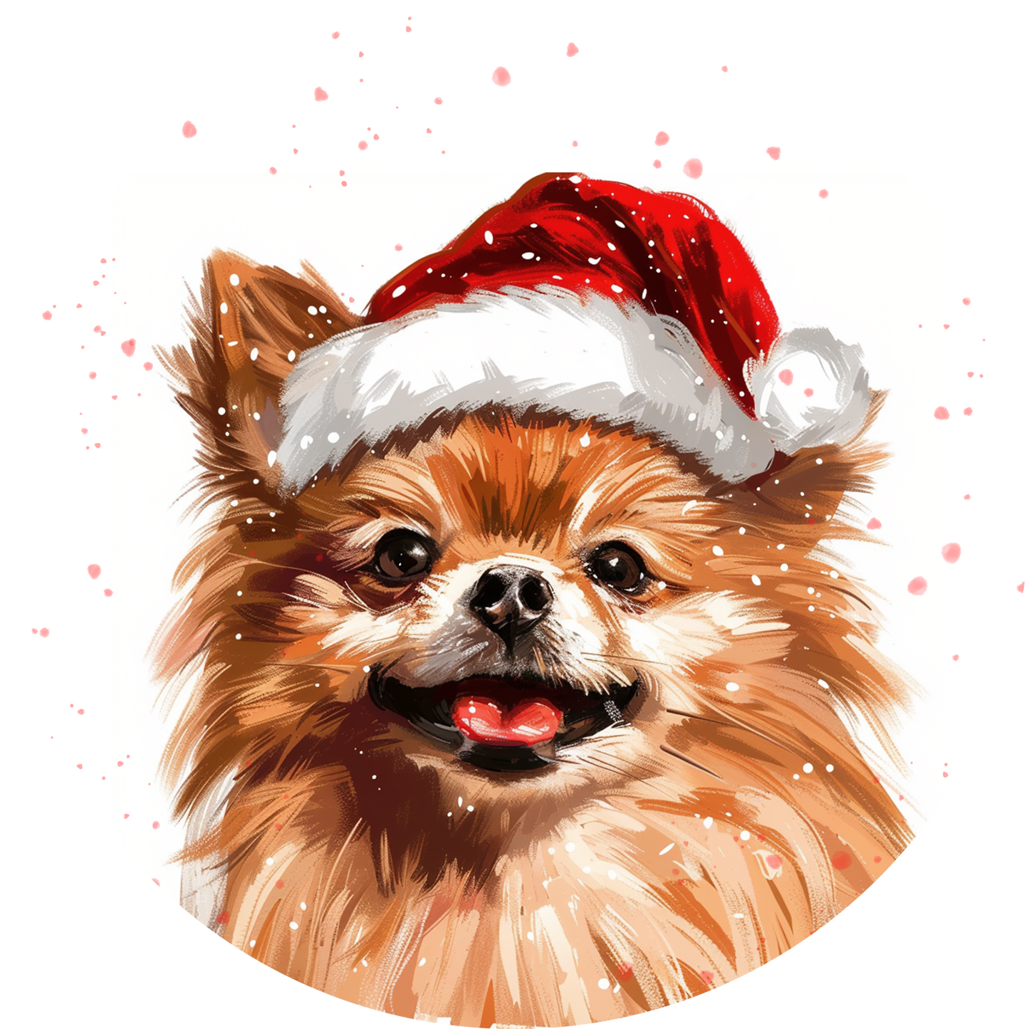 Pomeranian Dog Christmas Bauble