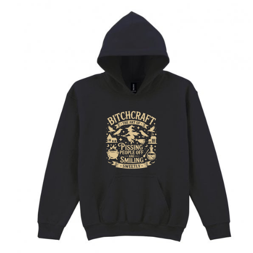 Ladies Halloween Adult Hoodies - Bitchcraft