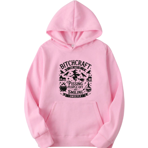 Ladies Halloween Adult Hoodies - Bitchcraft