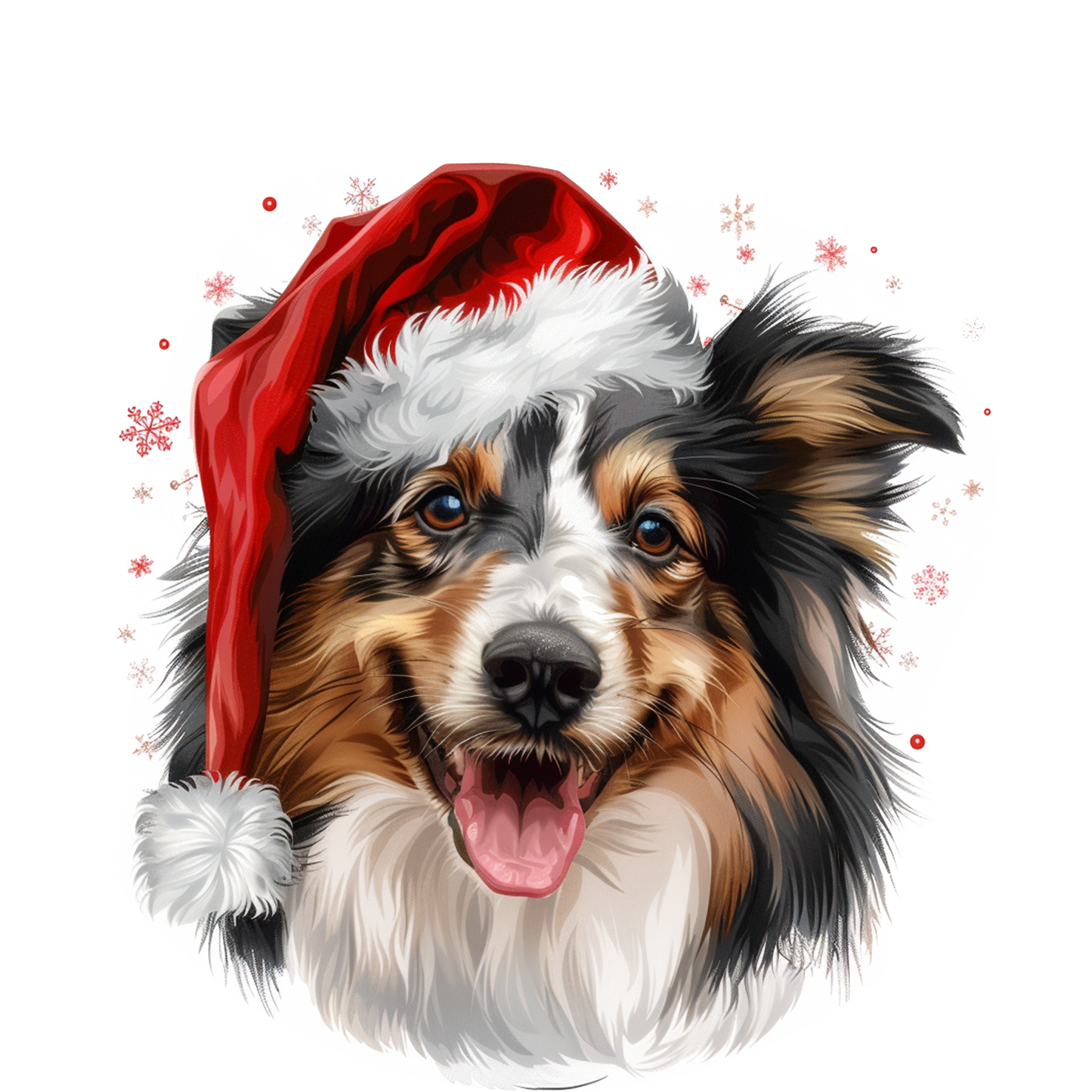 Sheltie Dog Christmas Bauble