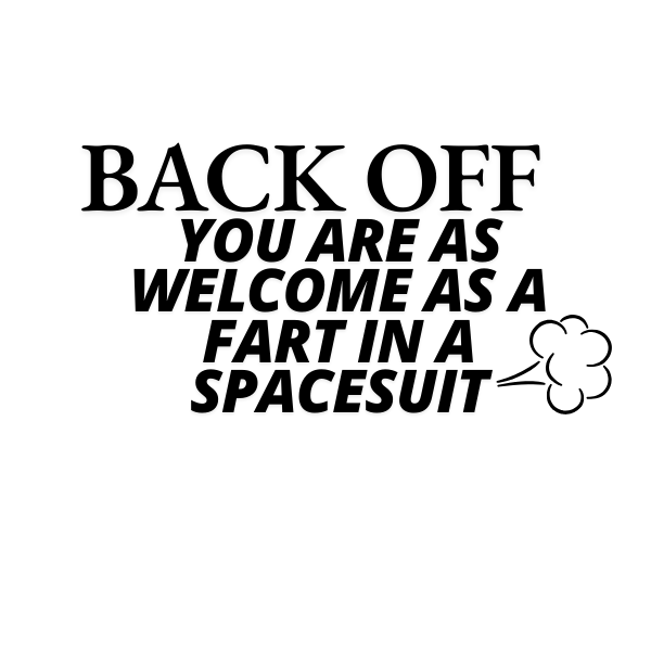Welcome As A Fart In A Spacesuit Car Bumper Sticker
