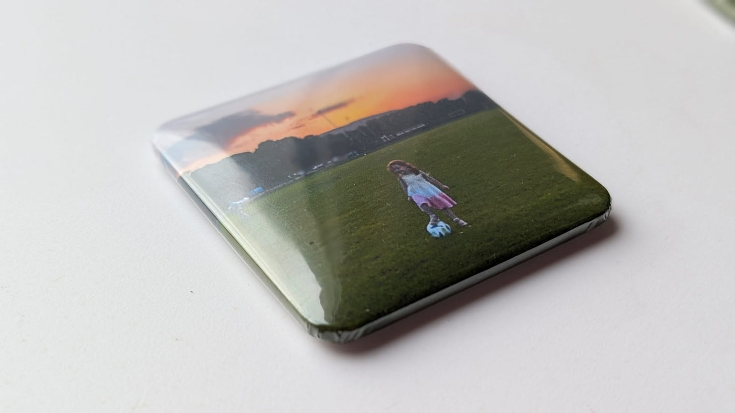 Personalised Square Memory Magnets