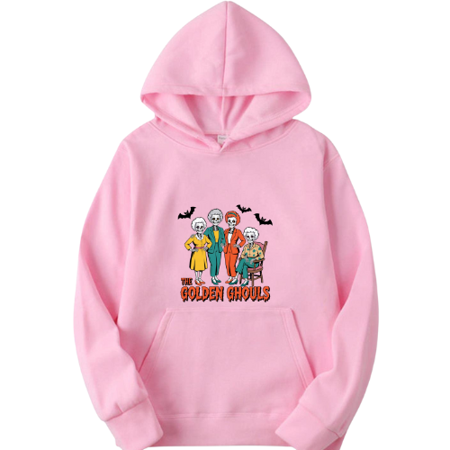 Ladies Halloween Adult Hoodies - The Golden Ghouls