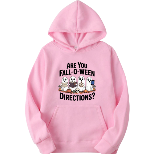 Ladies Halloween Adult Hoodies Are You Fall-O-Ween