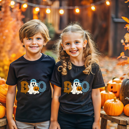 Kids BOO Halloween T-Shirt