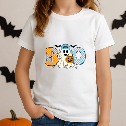 Kids BOO Halloween T-Shirt