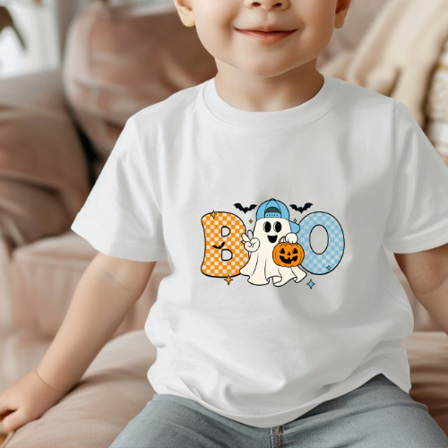 Kids BOO Halloween T-Shirt