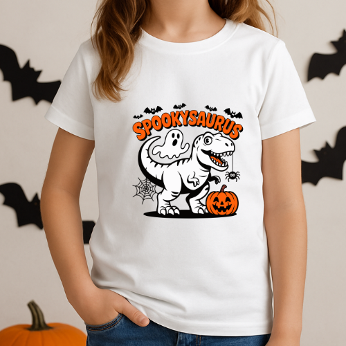 Spookysaurus Kids Halloween T-Shirt