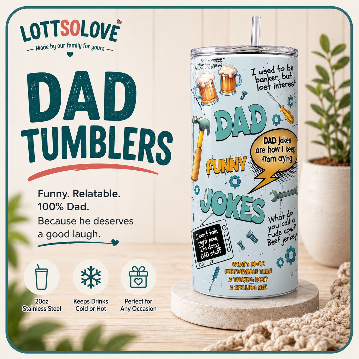 Dad Tumblers