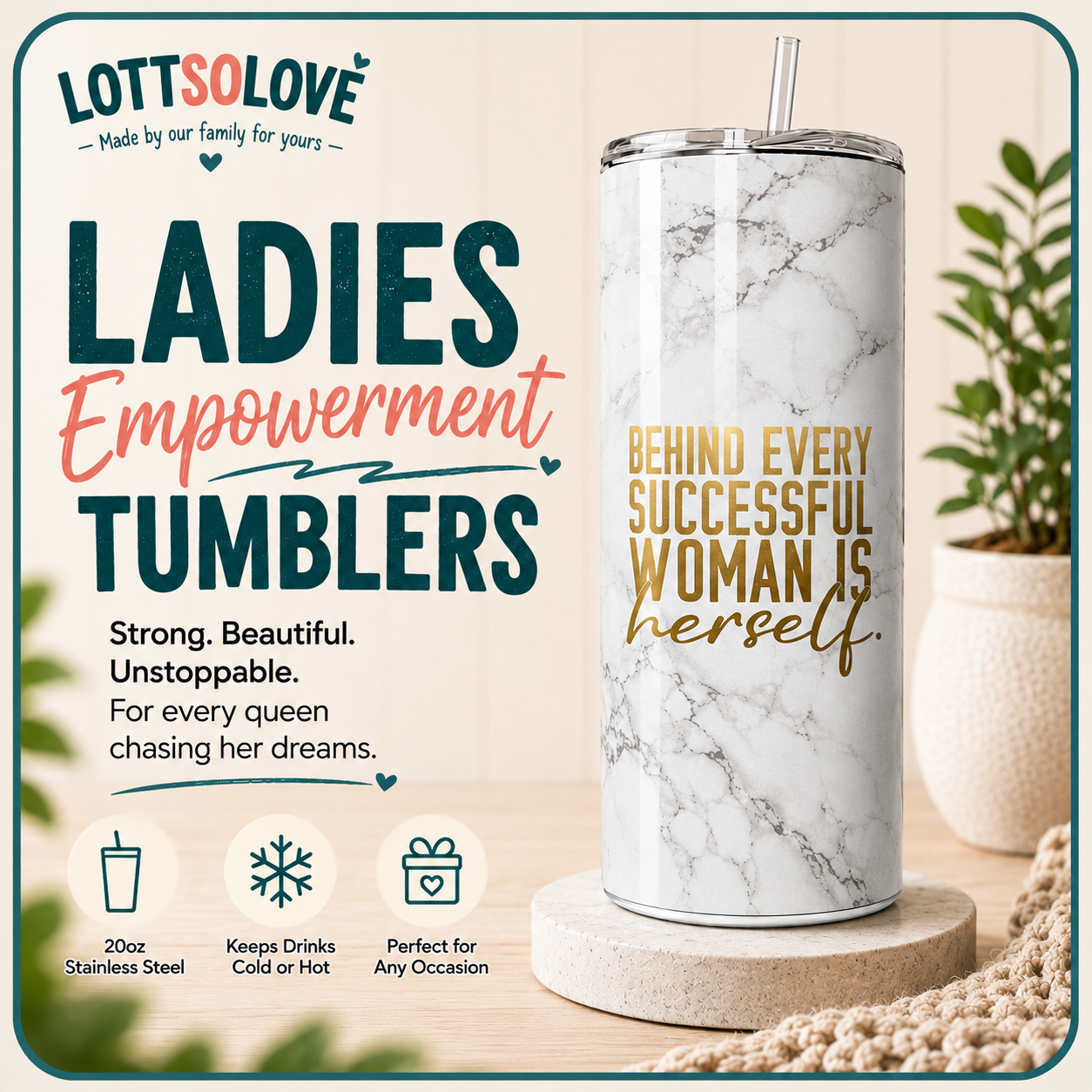 Ladies Empowerment Tumblers
