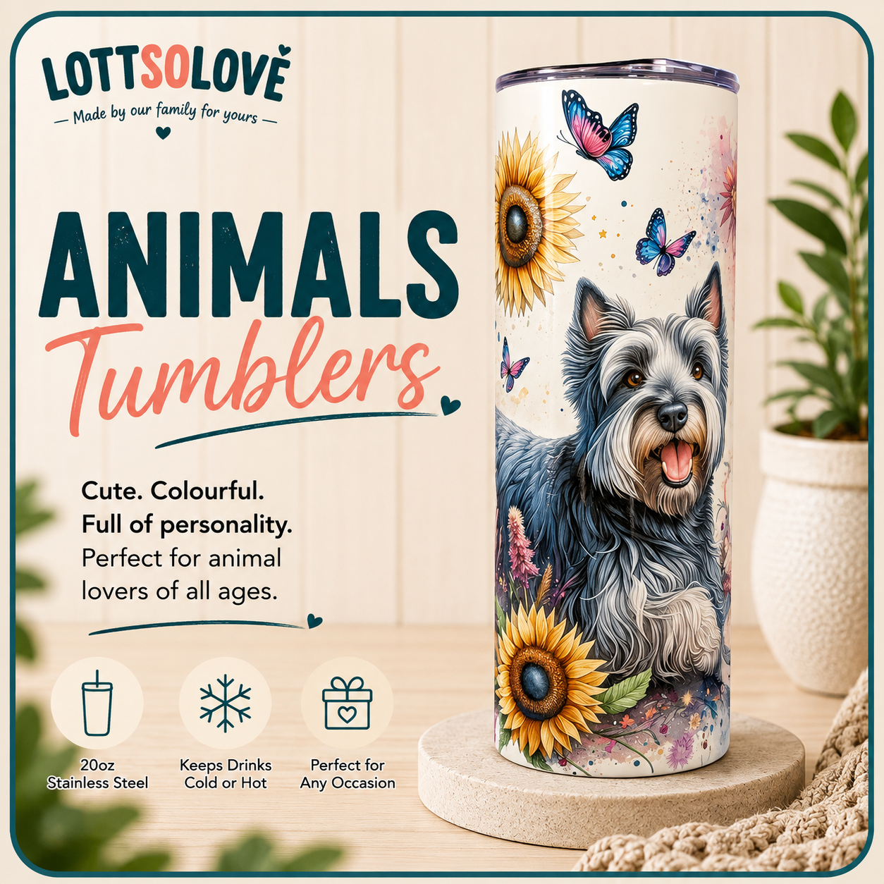 Animal Tumblers