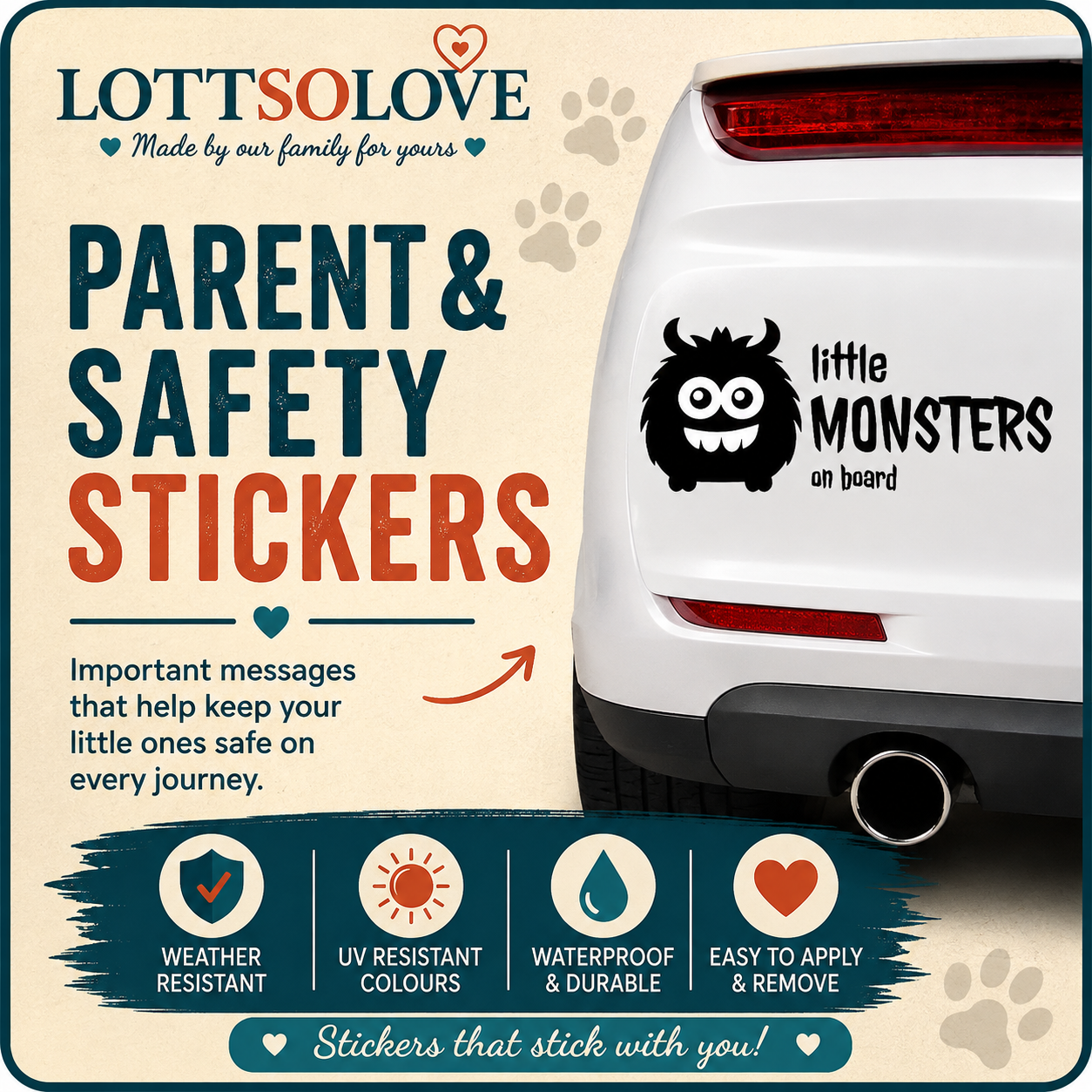 Parent & Safety Stickers
