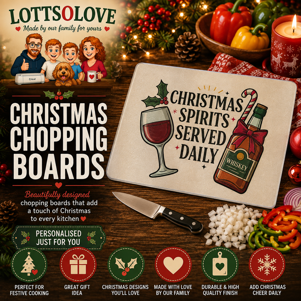 Christmas Chopping Boards
