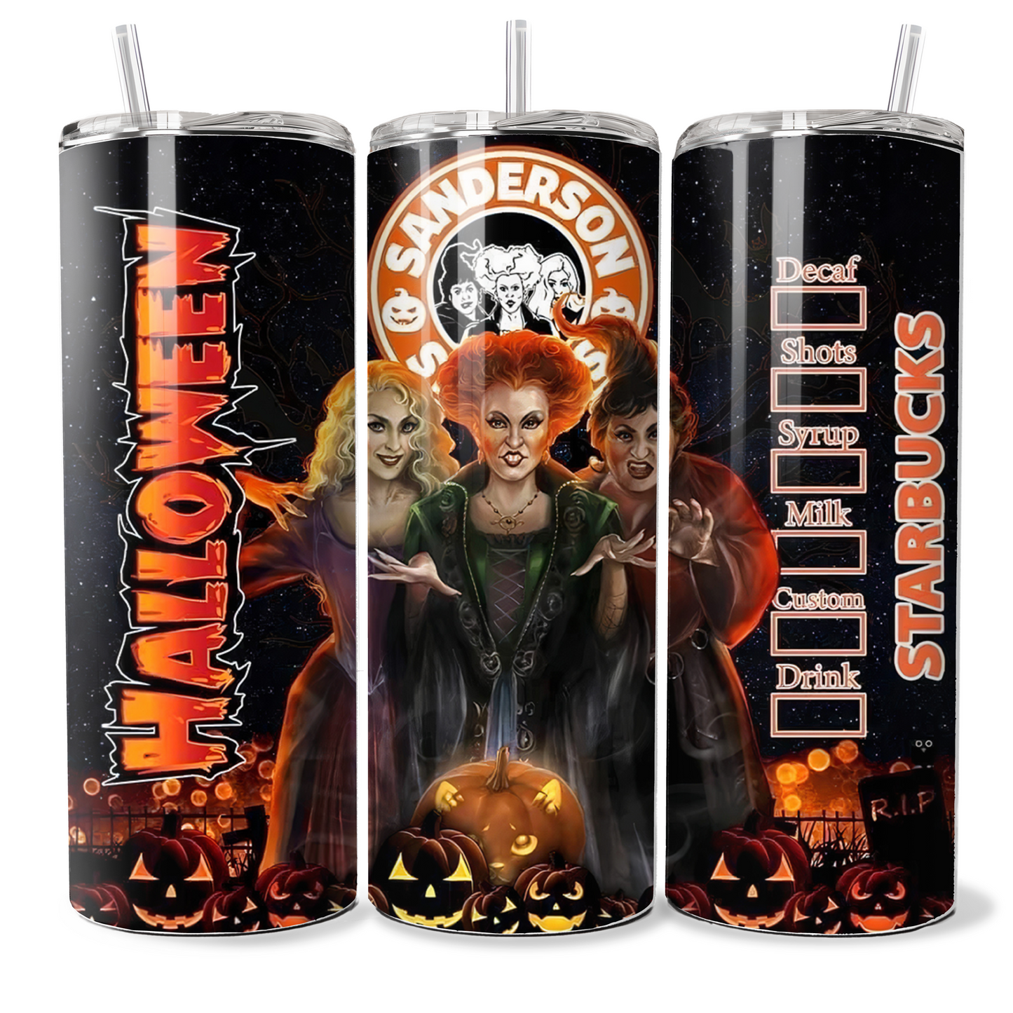 Sanderson Sisters Hocus Pocus Tumbler