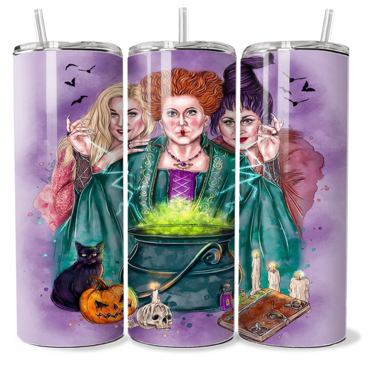 Cartoon Hocus Pocus Tumbler