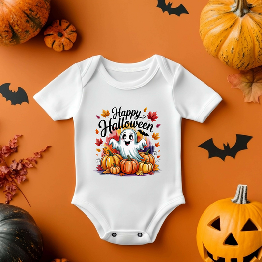 Happy Halloween Baby Vest