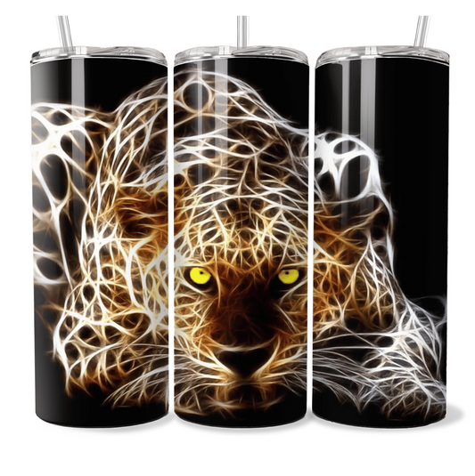 Leopard Print Hot Cold Beverage 20oz Tumbler