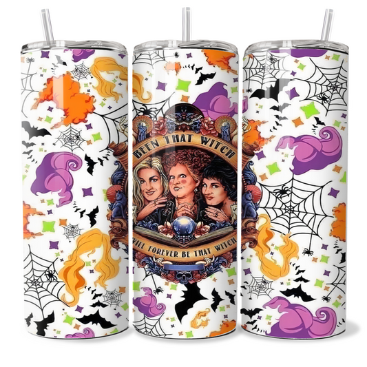 Colourful Halloween Hocus Pocus Tumbler