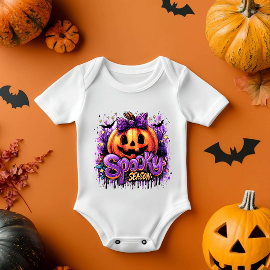 Spooky Season Halloween Baby Vest