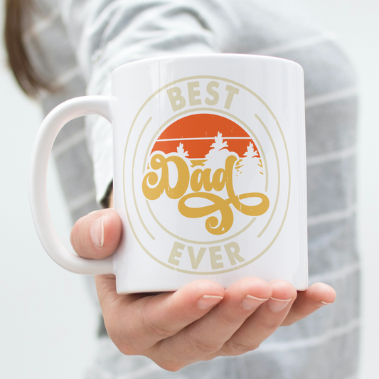 Father's Day Mug Gift - Best Dad Ever Cup