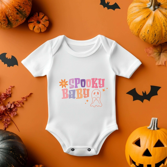 Spooky Baby Halloween Baby Vest