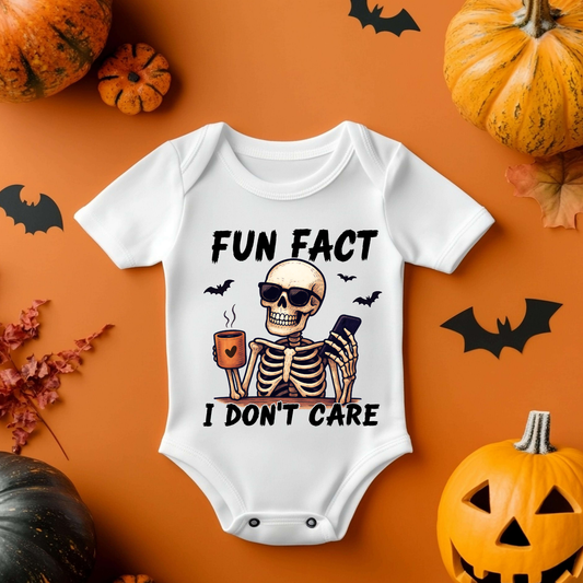 Halloween Baby Vest - Fun Fact