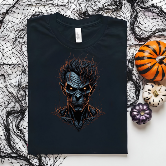 Unisex Black Demon Hand Halloween T-Shirt