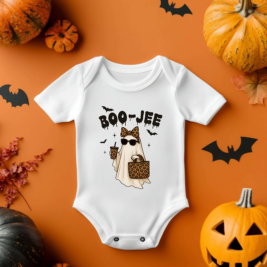 Halloween Boo-Jee Ghost Baby Vest