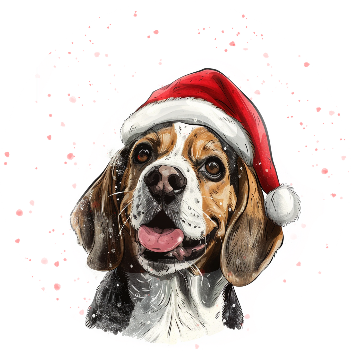 Beagle Dog Christmas Bauble