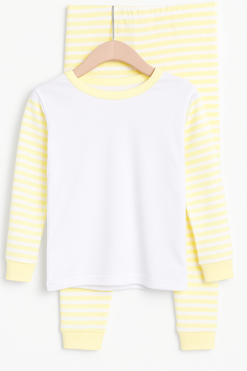 Personalised Yellow Lemon Kids PJs