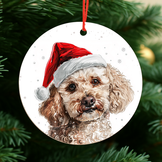Cockapoo Dog Christmas Bauble