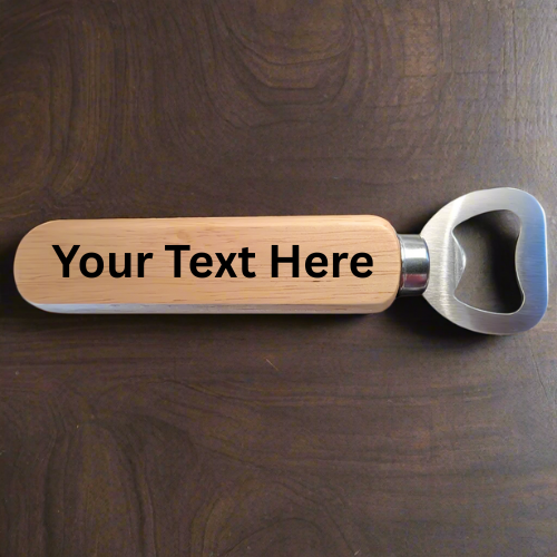 Personalised Wooden Bottle Opener