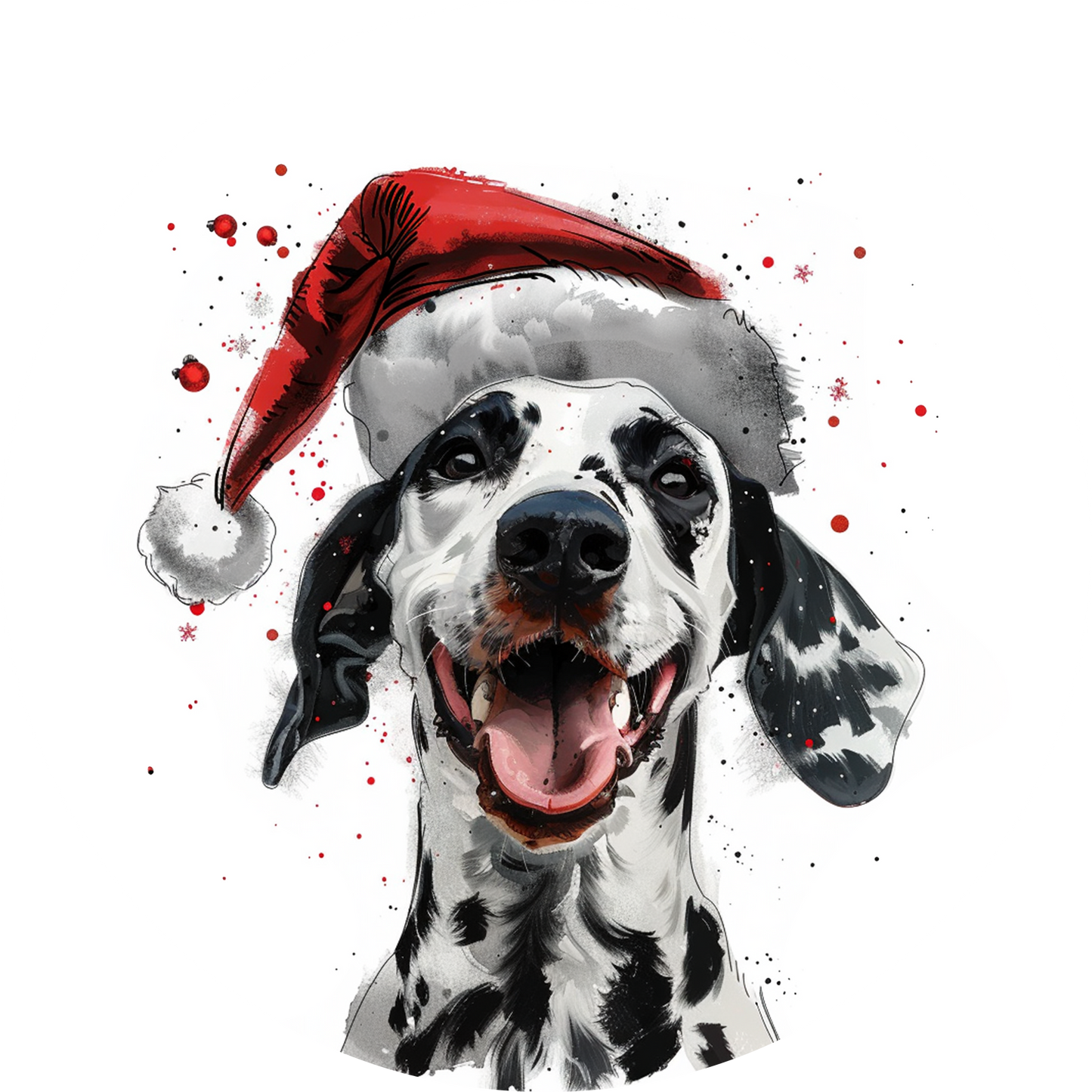 Dalmatian Dog Christmas Bauble