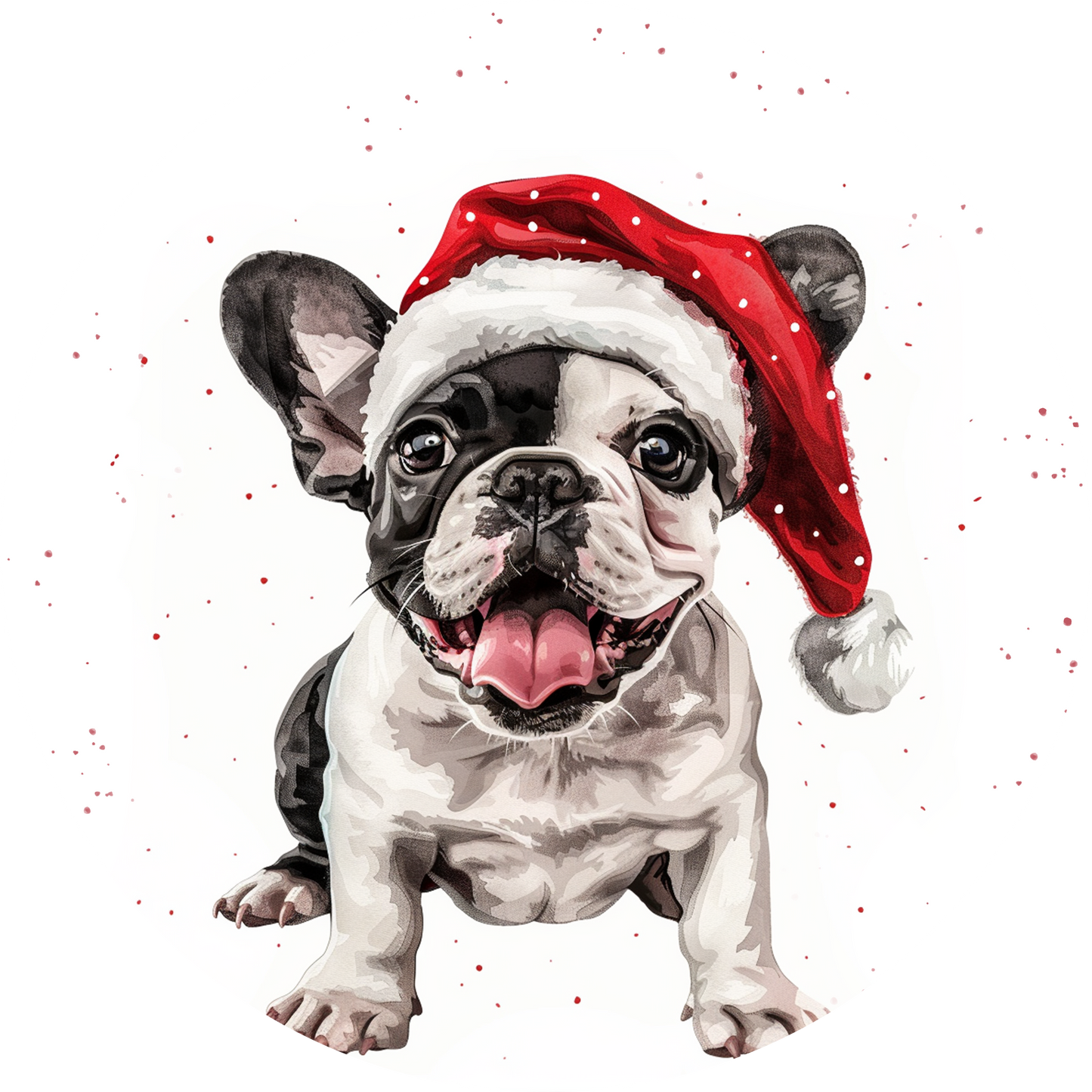 French Bulldog Dog Christmas Bauble