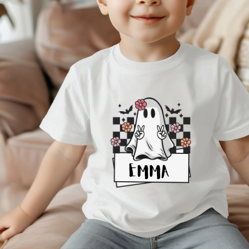 Kids Personalised Halloween T-Shirt