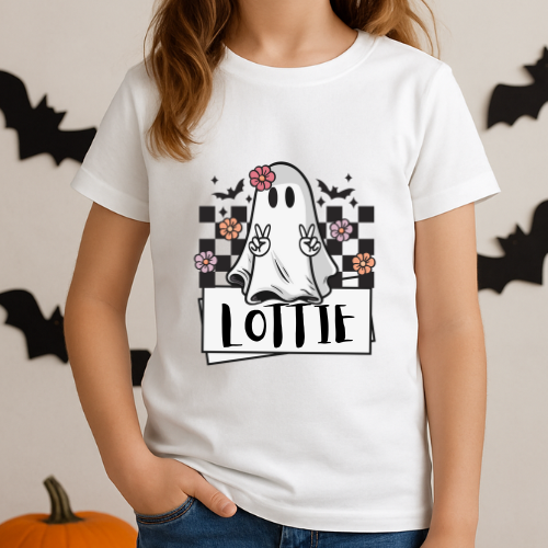 Kids Personalised Halloween T-Shirt