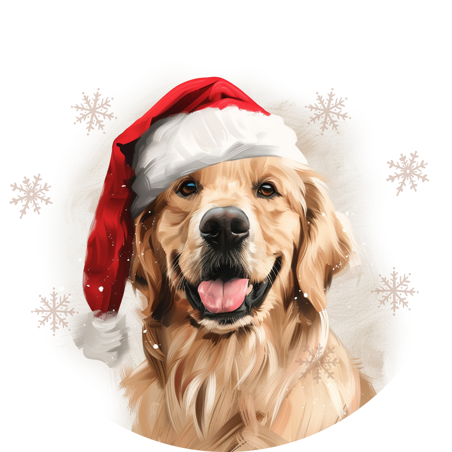 Golden Retriever Dog Christmas Bauble
